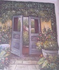Garden. Original Oil Painting on Canvas